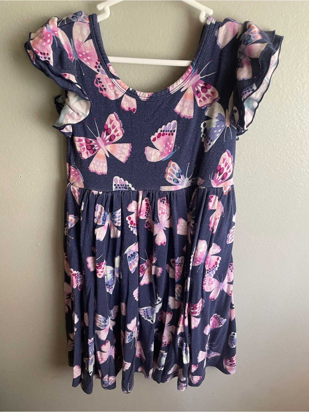 4T Little Sleepies Butterfly Twirl Dress